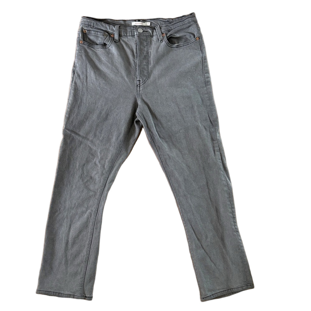 Levi's Wedgie Straight Jeans Gray Size 31 w31 l28